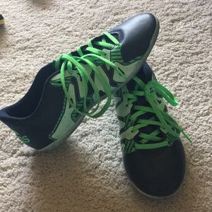 Adidas youth futsal (indoor soccer) shoes